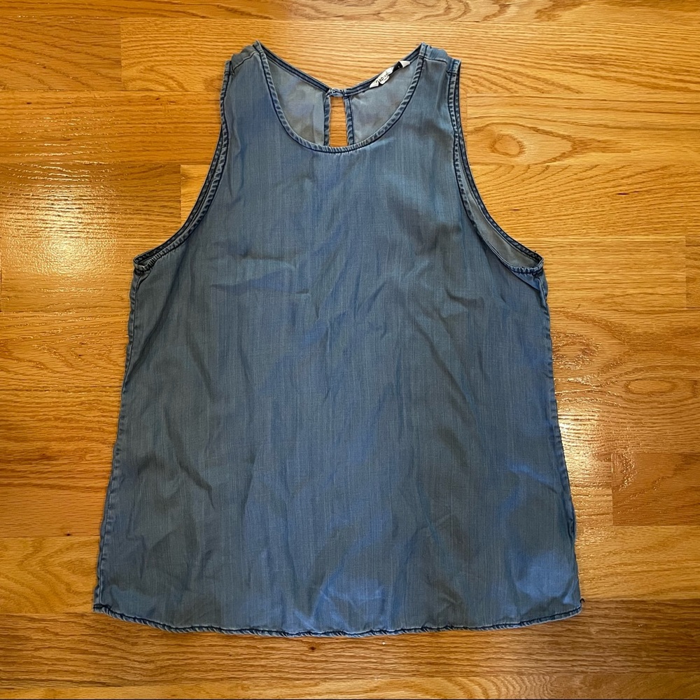 GAP Denim Flowy Tank Top